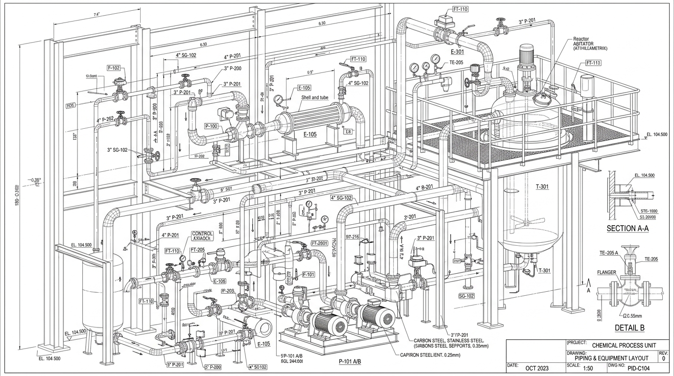 Extract Engineering Drawings CAD schematic