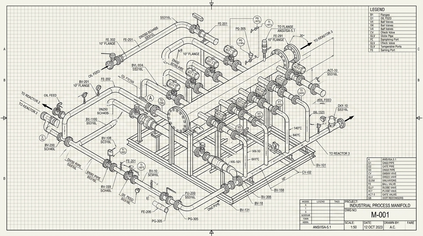 Regenerate Specific Sections piping assembly diagram